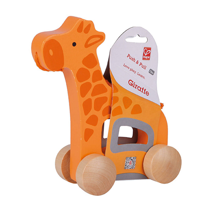 Hape Pull Along Giraffe Wooden Toy