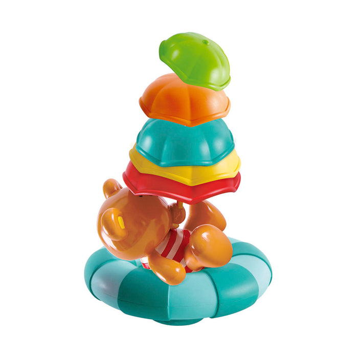 Hape Bear Stacking Umbrella Bath Toy Bear