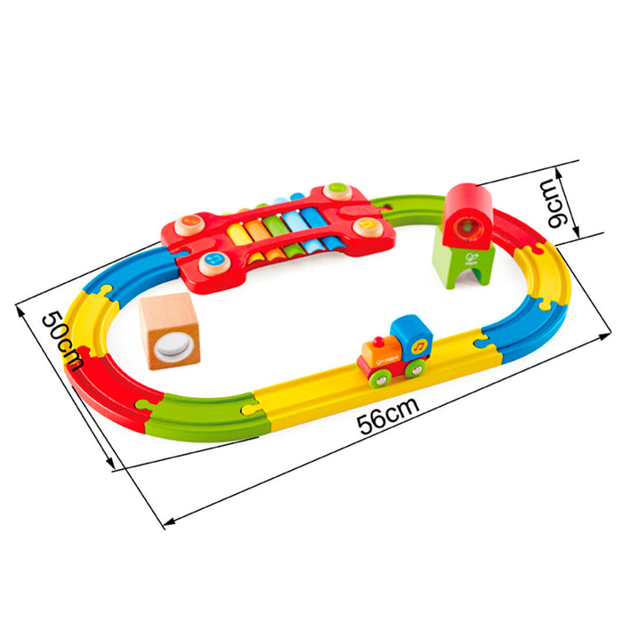 Pista Sensorial para Trenes Hape Juguete Vías Didácticas