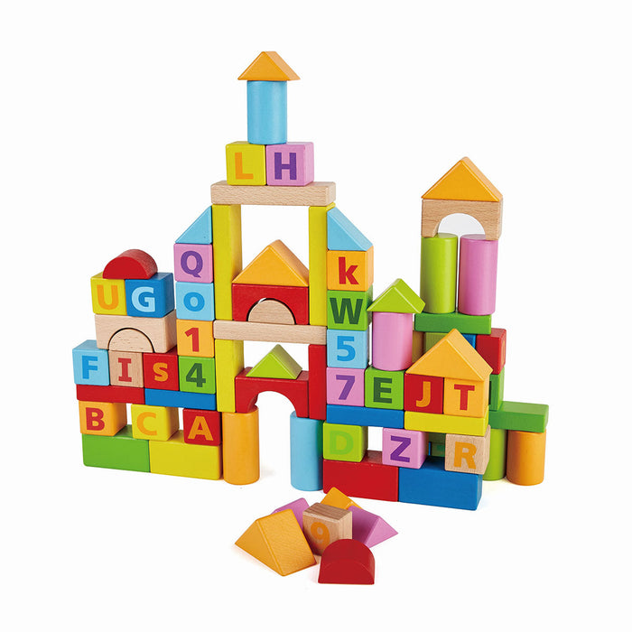 Bloques de Construcción de Madera de Juguete Hape