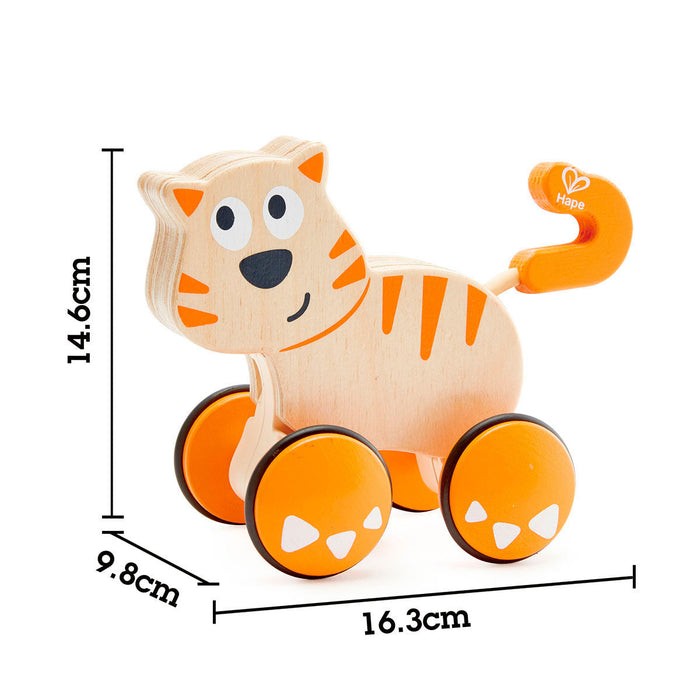Dante Hape Juguete de Empuje Gato