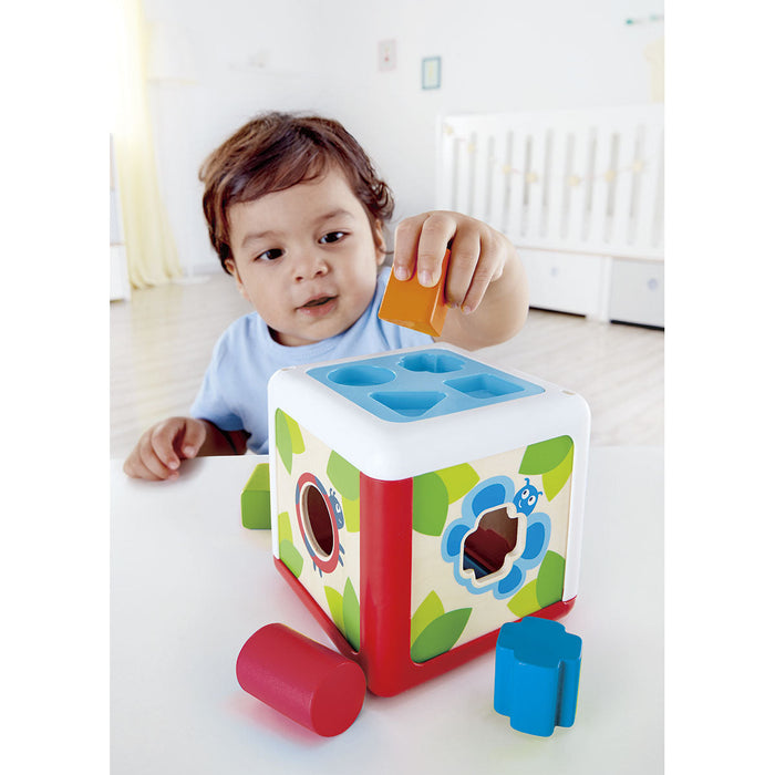 Hape Garden Stacking Shape Sorter