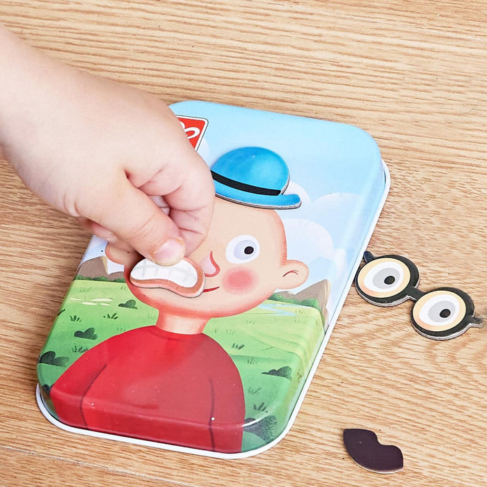 Hape Funny Face Magnetic Game