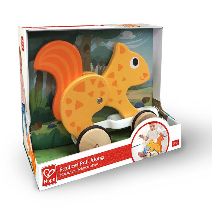 Hape Squirrel Pull Toy