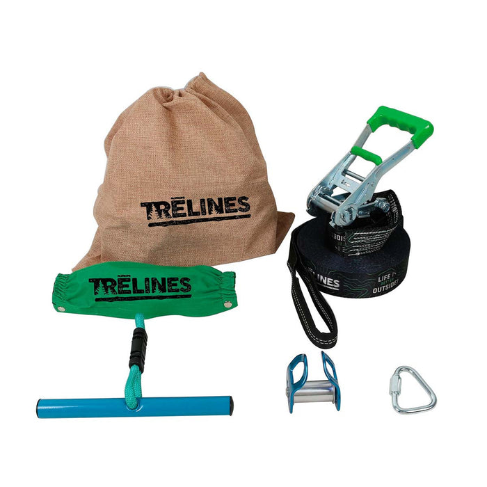 Zip Line 11 m Roller Adventure Treeline Hape