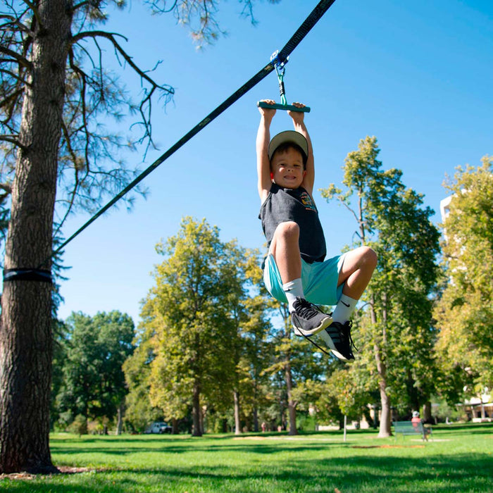 Zip Line 11 m Roller Adventure Treeline Hape