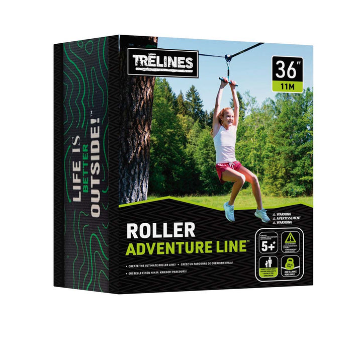 Zip Line 11 m Roller Adventure Treeline Hape