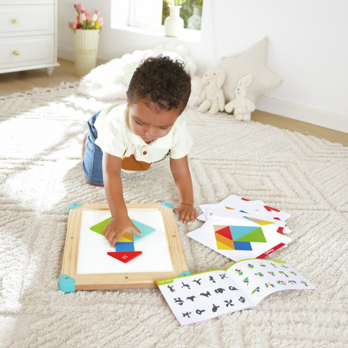 Hape Spatial Maze and Tangram Board