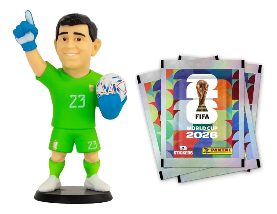Dibu Figure Combo + 5 World Cup 2026 Sticker Packs